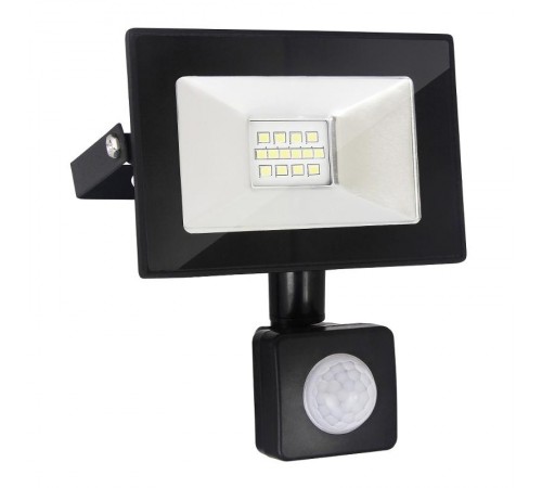 Прожектор светодиодный 016 FL LED 10W 6500K IP54 (с датчиком)  a043223  Elektrostandard