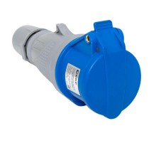 Розетка переносная 213 2Р+РЕ 16А 220В IP44 EKF PROXIMA  ps-213-16-220-PRO  EKF