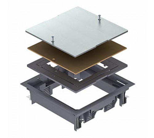 Лючок ревизионный ZES4-2 U (люк напольный съемный, полиамид, бежевый)  7406703  OBO Bettermann