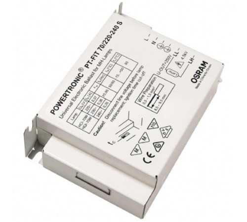 ЭПРА для МГЛ ламп PT-fit 70/230-240 S 110*75*30  4008321386649  Osram