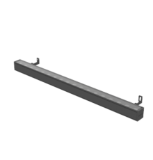 Светодиодный светильник архитектурный Regula 2.0 900 мм 18 Вт RED с матовым рассеивателем RAL9005 черный муар  V1-G1-92339-20000-66018RD  VARTON