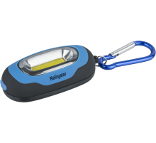 Фонарь светодиодный брелок   93 659 NPT-KC07-B-2CR2032 брелок пласт.1COB LED(1Вт) 3 реж.син  93659  Navigator