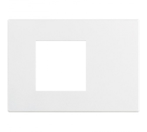 AXOLUTE Air рамка,итальянская модульность, 2 модуля, Матовый белый  HW4819AW  Legrand