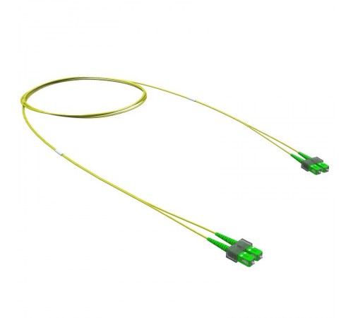 Оптический коммутационный шнур Duplex SC/APC-SC/APC, 9/125 (OS2), 2 м  RNPC9DCACA2  DKC
