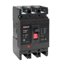Выключатель автоматический LS125 18кА 3P 160А ProPact  mccb-125-18-3-160-ls  EKF