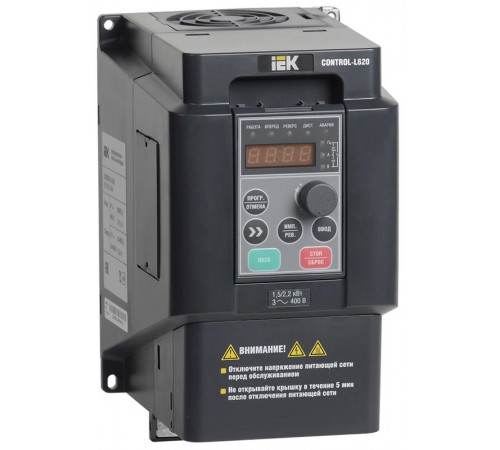 Преобразователь частоты CONTROL-L620 380В, 3Ф 1,5-2,2 kW   CNT-L620D33V015-022TE  IEK