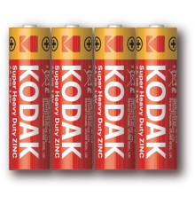 Батарейки  R6-4S SUPER HEAVY DUTY Zinc [KAAHZ 4S] (24/576/34560)  Б0005141  Kodak