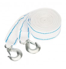 Трос буксировочный 10 т, 5 м, с двумя крюками, в чехле  80-0230  Rexant