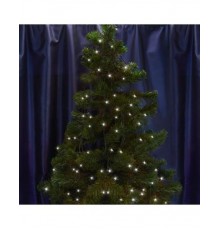 Гирлянда-нить  CL33  100 диодов  4000К, 10 м +1.6м черный шнур, БЕЗ МЕРЦАНИЯ, IP44  26751  FERON