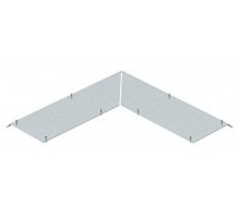 Крышка внешнего угла 90° кабельного канала AIK (сталь) (AIKF AEA 25070)  7404902  OBO Bettermann