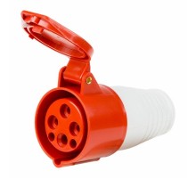 Розетка 214 переносная 3Р+РЕ 16А 380В IP44  11-8919  REXANT