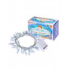Гирлянда светодиодная "Шишки" 50LED, 5м, 8 режимов, многоцвет., прозр. шнур, 250 В,  SQ0361-0050  TDM ELECTRIC
