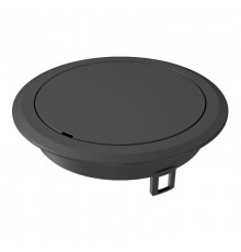 Лючок GES R2 глухой 40х140 мм (полиамид,черный) (GES R2B 9011)  7405088  OBO Bettermann