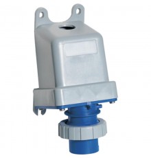 Вилка для монтажа на поверхность 216BS6W, 16A, 2P+E, IP67, 6ч  2CMA167044R1000  ABB