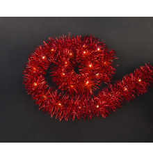 Гирлянда  95 063 NGF-D047-01 (мишура красная)  95063  Navigator