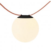 DK5552-BK Cветильник для трека-ремня Belty, серия Orb, со светодиодом, D180*H181мм, 48V DC, 10W, RA90, 120°, 4000K, IP20, черный, акрил