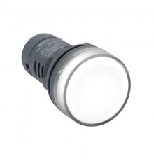 Сигнальная лампа SB7 моноблочная 22мм белая LED 24В DC  SB7EV07BP  SE