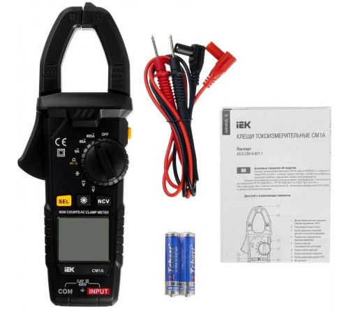 Клещи токоизмерительные ARMA2L 5 CM1A  A2L5-CM11-01  IEK