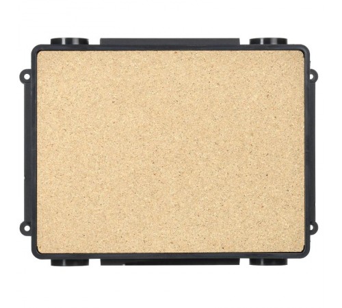 Коробка напольная PRIMER под лючок ONFLOOR 24  KNU-80-16-PA-9011  IEK