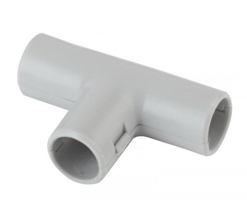 TR-32 Аксессуары для труб и металлорукава ЭРА Тройник (серый) соединительный для трубы 32мм (10шт)  Б0036833  ЭРА