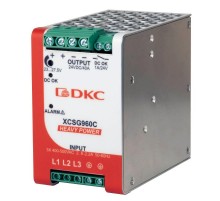 Источник питания "HEAVY POWER", трехфазный, 960Вт, 20А, 48В, с ORing диодом  XCSG960D  DKC