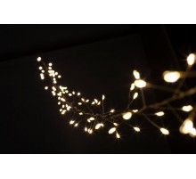 Гирлянда световая  Мишура, ЕNIG - 100M  , теплый белый, 100 micro диодов, 3 м, 220V, IP20  Б0051871  ЭРА