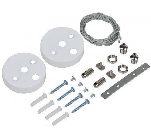 PRO Комплект для подвес. монтажа для свет. LED лин. бел.  LTP-DCKD-KPM-K01  IEK