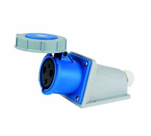 Розетка стац. 2Р+РЕ 63А 220В IP67 РС-103  26198DEK  DEKraft