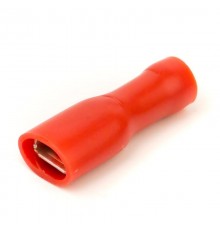 Наконечник плоский, полностью изолир. (розетка), 0,25-1,5мм.кв. 2,8х0,5мм.  2A04TP  DKC