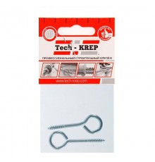 Шуруп-кольцо 5,0х40 (2шт) - пакет  103895  Tech-KREP