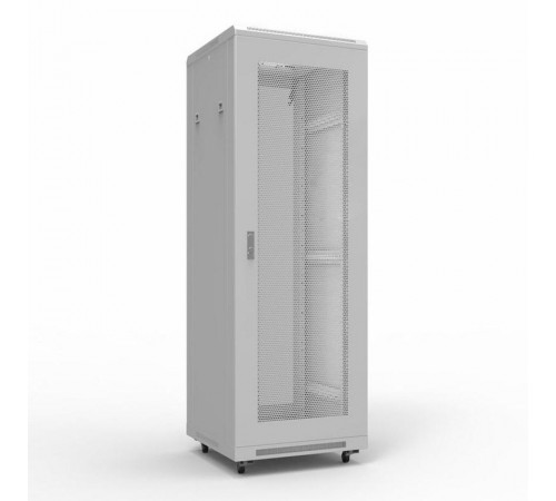 19" Напольный шкаф серии Standart 47U 800х1000 мм, передняя и задняя дверь перфорация, RAL 7035 (состоит из 2 частей)  04-2331  REXANT