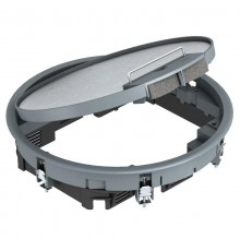 Лючок GESR7U (универсальный) 10xModul45 (полиамид,серый) (GESR7 10U 7011)  7405452  OBO Bettermann