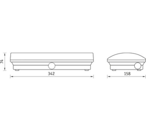 Светильник аварийного освещения светодиодный TOTEM S  1499000270  Световые Технологии