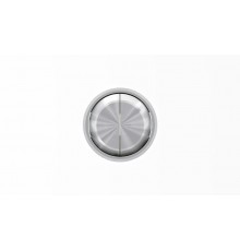 Клавиша для 2-клавишных выключателей/переключателей/кнопок, серия SKY Moon, кольцо хром2CLA861100A1401 ABB