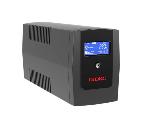ИБП Info LCD, 600 ВА, IEC C13 (3), USB + RJ45  INFOLCD600I  DKC