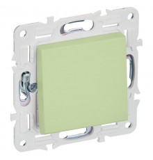 SKANDY Выключатель 1-клавишный перекрестный 10А SK-V03G мятный   SK-V13-0-10-K06  IEK