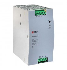 Блок питания на дин рейку 240 Вт,Uвх ~ 220 В AC, Uвых - 24 В DC постоянного тока DR-E-240W-24 EKF