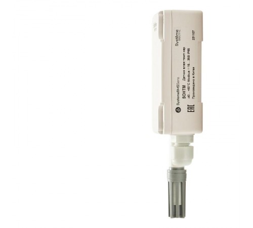 Датчик влажности и температуры наружный, -40...+60°С Modbus =24В  SOHTM  Systeme Electric