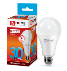 Лампа светодиодная LED-A70-VC 30Вт 230В Е27 4000К 2700Лм  4690612024141  IN HOME