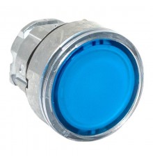 Механизм исполнительный кнопки XB4 синий плоский возвратный без фиксации, с подсветкой IP65  XB4BW-B-65  EKF