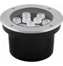 SP4113 Светильник тротуарный,9LED RGB,9W,160*H90mm,вн.диаметр:110mm,IP67  32020  FERON