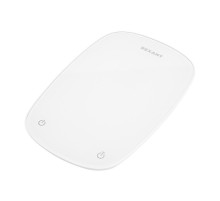 Весы кухонные электронные, белые/овальные/стекло/до 5 кг  72-1006  REXANT