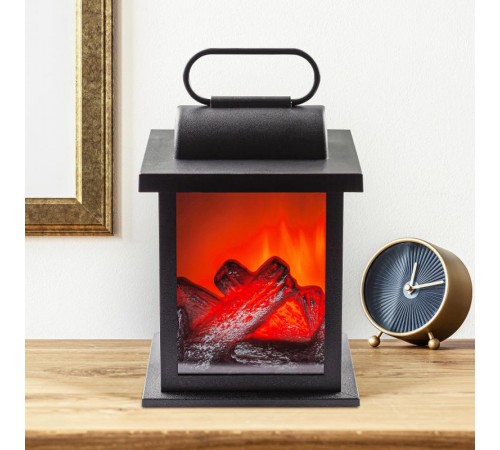 Камин декоративный 16 см, ЕGNIK - 24 , 3*AA , IP20  Б0051946  ЭРА