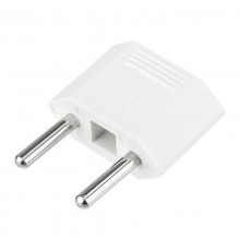 Сетевой переходник плоский "Тефаль" белый  11-1041  REXANT