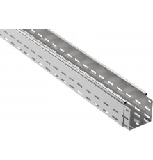 ESCA Лоток перфорированный 100х100х3000 RAL 9016  CLPK10-100-100-3  IEK