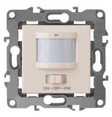 12-4104-02  Датчик движения 3-проводной, 180-240В, 400Вт, IP20, Эра12, слоновая кость  Б0031262  ЭРА