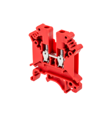 Клемма винтовая проходная, 4 мм2, красная MTU-4RD  54696  ОВЕН