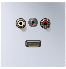 2x Cinch Audio (RCA) / Stereo Jack (TRS 3.5 mm) / HDMI MAAL1082 Jung