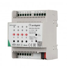 INTELLIGENT ARLIGHT Диммер KNX-204-DIM-DIN (12-48V, 8x0.35/4x0.7/2x1A)  025660  Arlight