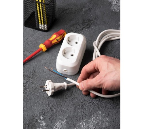 Колодка 2 гн. 16А 3,5кВт с/з Эксперт EKF PROxima  AKB16-2  EKF